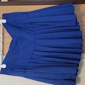 BLUE tennis skirt with under shorts with pockets